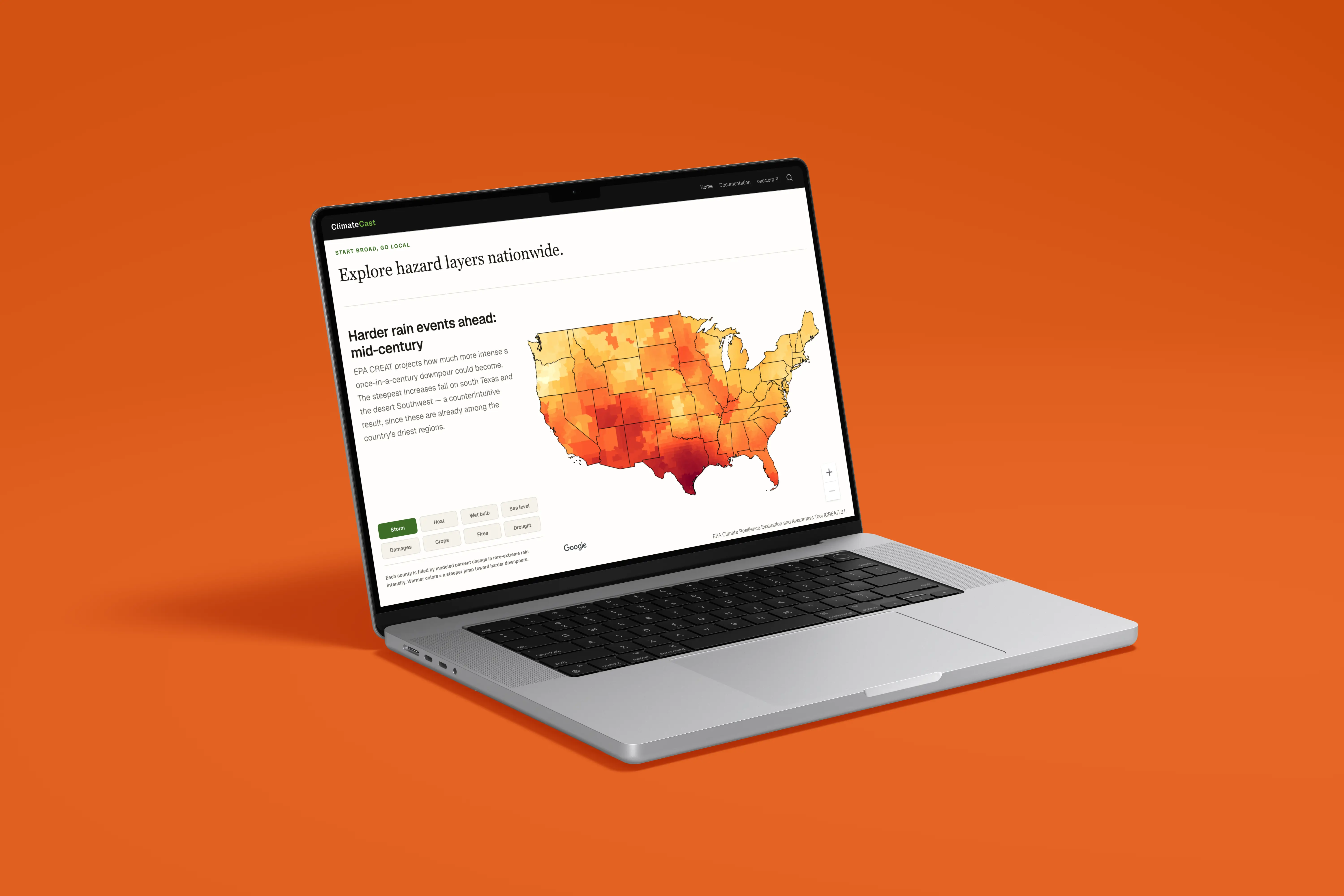 ClimateCast product preview